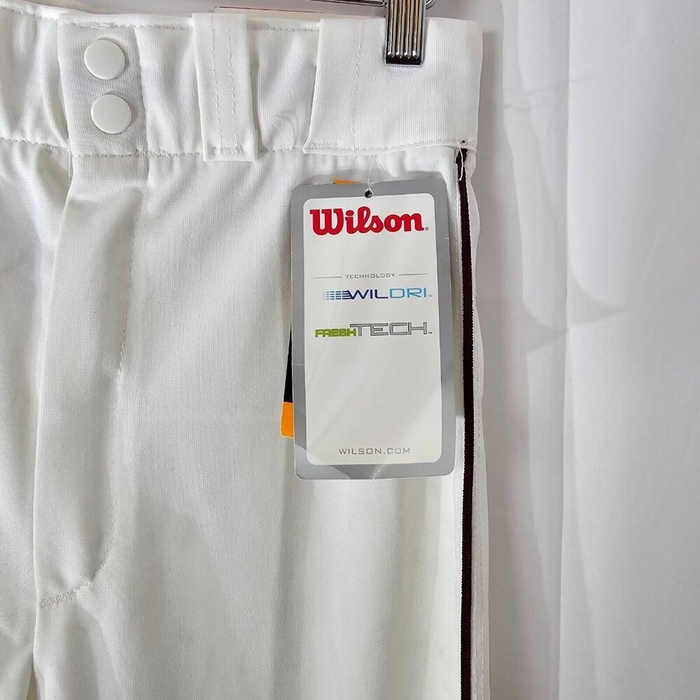 NWT Wilson Baseball Pants Mens Small 28x31 FreshTECH & WilDRI Athleticwear Read - Picture 9 of 14
